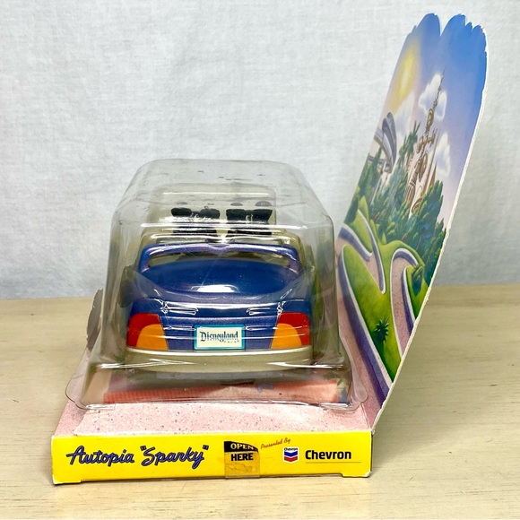 Disneyland Park Autopia Cars Chevron Promotion Set X3 Retired Bob Gurr - Picture 11 of 15